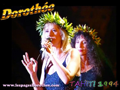 Dorothee concert Tahiti