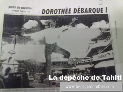 concert Dorothee Tahiti 1994