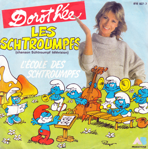 Dorothee et les Schtroumpfs