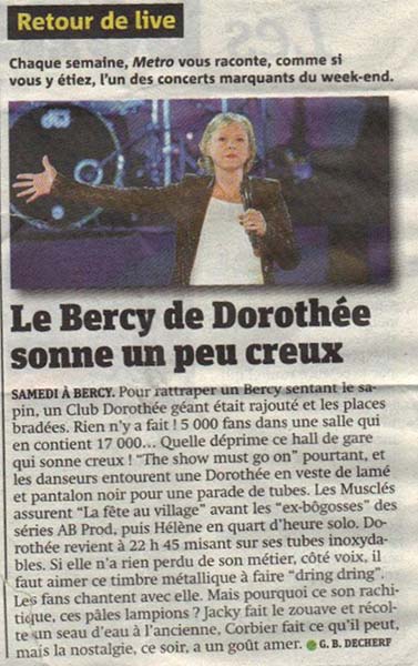 Dorothee Bercy 2010