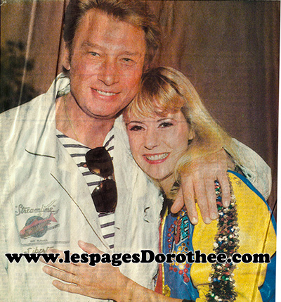 Dorothe et Johnny Hallyday