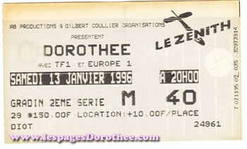 Dorothée Zénith 96