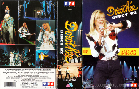 Dorothée Bercy 92 VHS